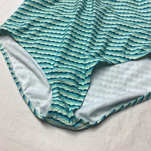 Time true woman’s bathing suit. New turquoise size xl 16-18 - Picture 5 of 5
